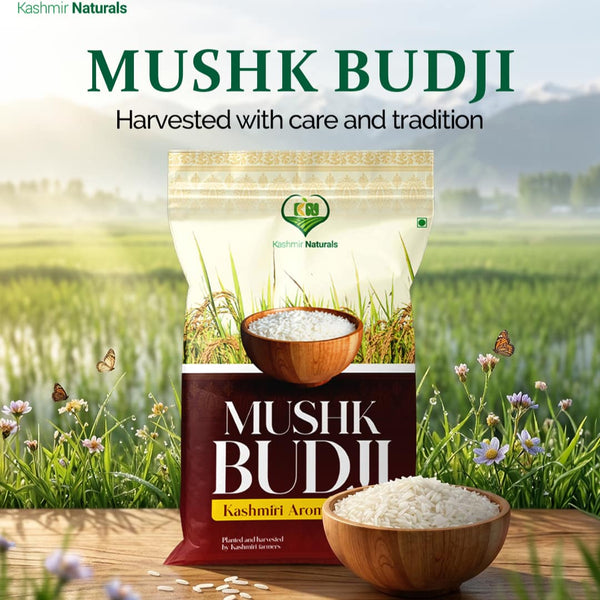 Mushk Budji | Kashmiri Aromatic Rice | 1kg