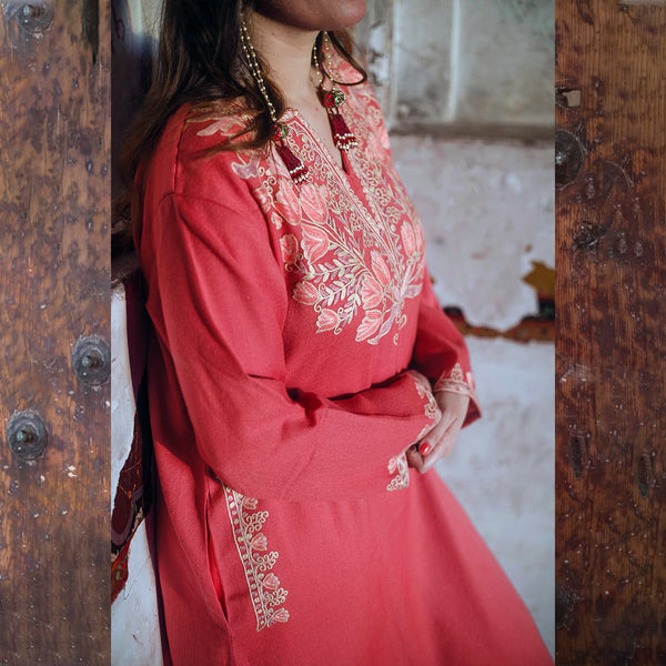 Noon Chai Pheran | Hand Embroidered