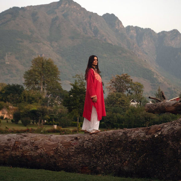 Noon Chai Pheran | Hand Embroidered