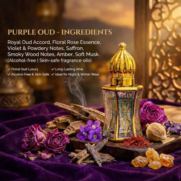 Purple Oud –Unisex | Alcohol Free | 6 ml