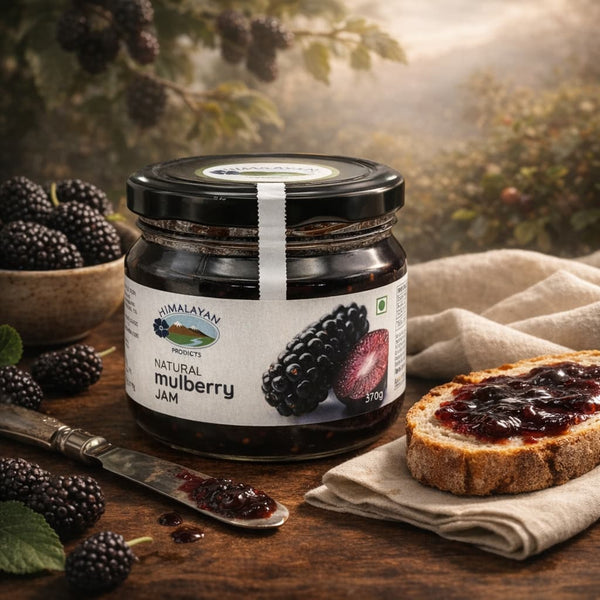Kashmiri Mulberry Jam – Himalayan Artisan Preserve (370g)