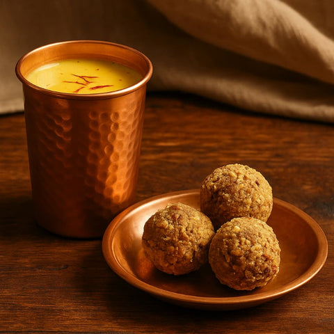Homemade Panjiri Ladoo | Traditional Jammu Sweet (pack of 6)