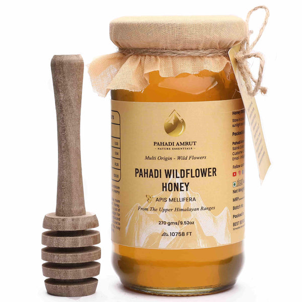 Himachali Wildflower Honey | Harvested at 10758 Ft | 500 gms