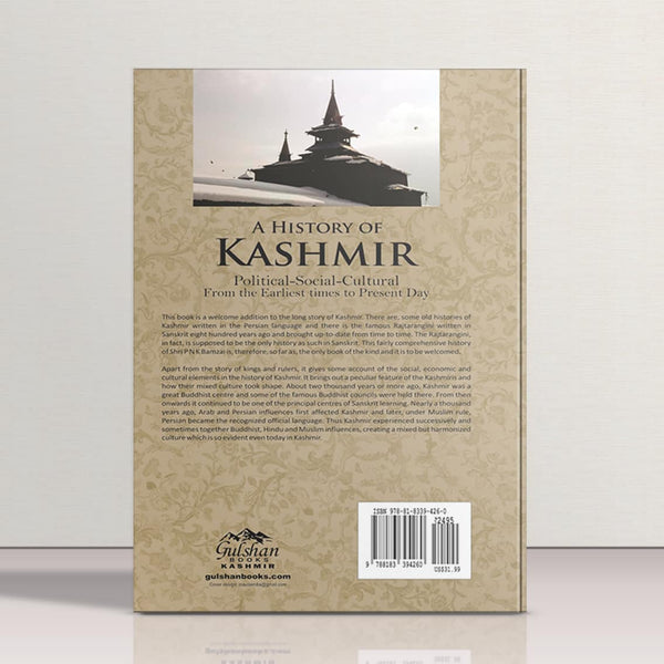 A History of Kashmir by P.N.K Bamzai