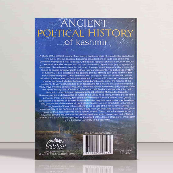Ancient Political History of Kashmir by K.S Saxena