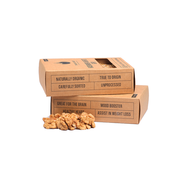 Premium Cream Walnut Kernels | Halves | 400 GMS