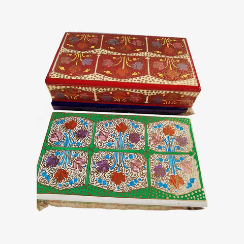 Hand Painted Paper Mache Gift Box (Assorted)
