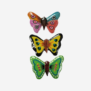 Paper Mache Magnetic Butterflies (Assorted)