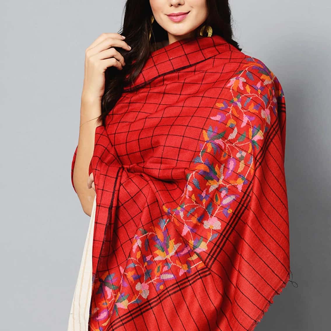 Shop Kani Pashmina Shawls Online in India Worldwide Shipping