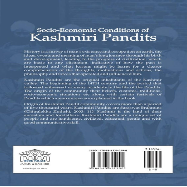Socio-Economic Conditions of Kashmiri Pandits by Dr.Jiji Paul