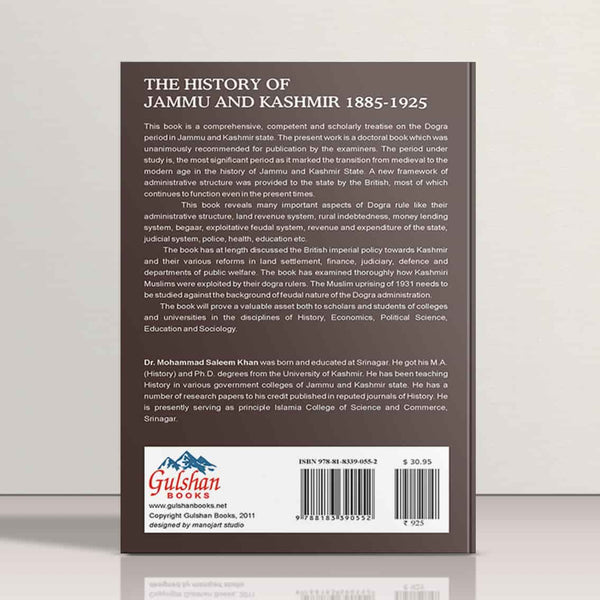 The History of Jammu & Kashmir by M.Saleem Khan