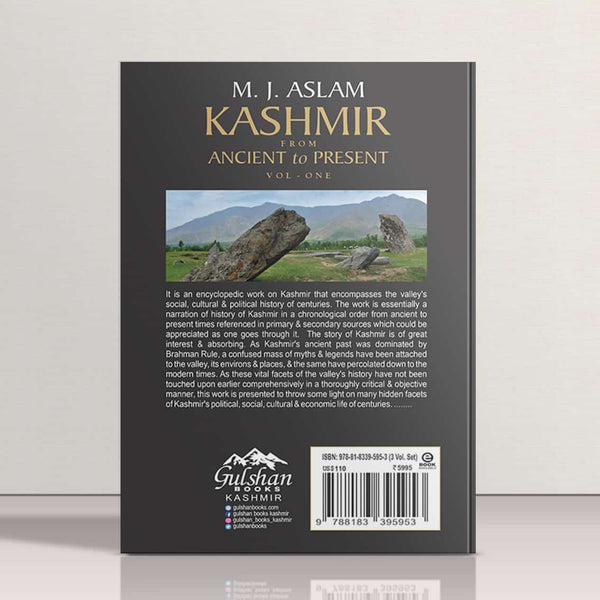 Kashmir - From Ancient To Present (Set of 3 Vol)