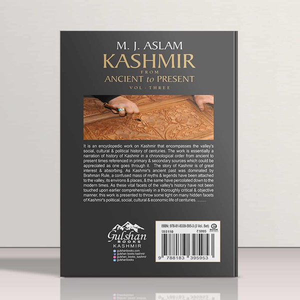 Kashmir - From Ancient To Present (Set of 3 Vol)