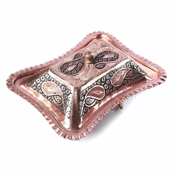 Handmade Copper Butter Tray (Set of 1)