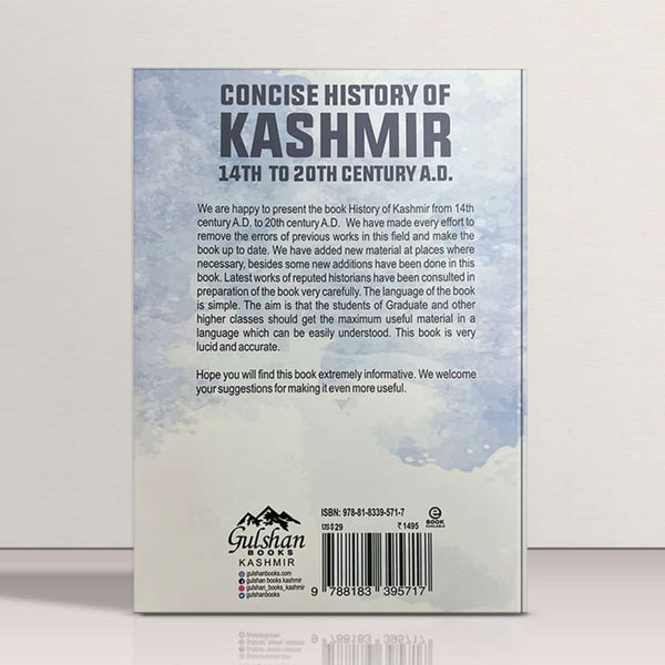 Concise History of Kashmir by Dr. Arif Ahmad Dar & Dr.Hilal Ahmad Shah