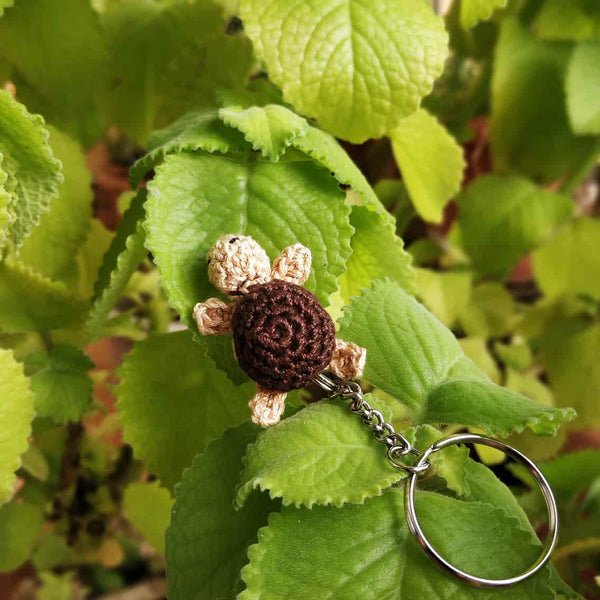 Mini Turtles Crochet Keychains
