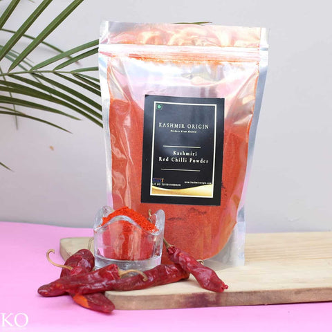 KO Best & Organic Kashmiri Red Chilli Powder (400gms)