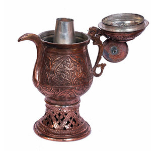 Handmade Kashmiri Copper Samovar | Decor Item